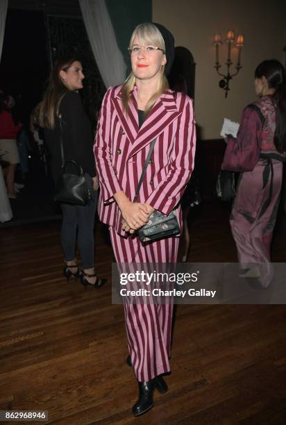 Tennessee Thomas at H&M x ERDEM Runway Show & Party at The Ebell Club of Los Angeles on October 18, 2017 in Los Angeles, California.