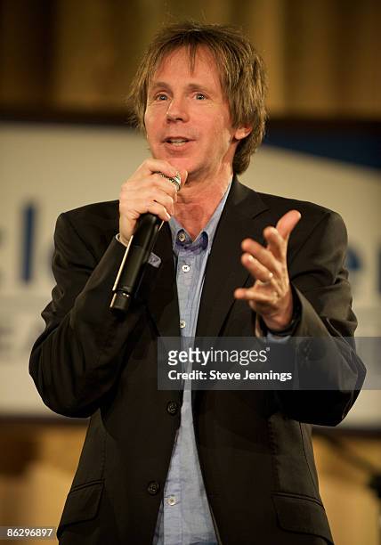 Comedian Dana Carvey attends The Scleroderma Research Foundation's "Cool Comedy - Hot Cuisine" at San Francisco Palace Hotel on April 29, 2009 in San...