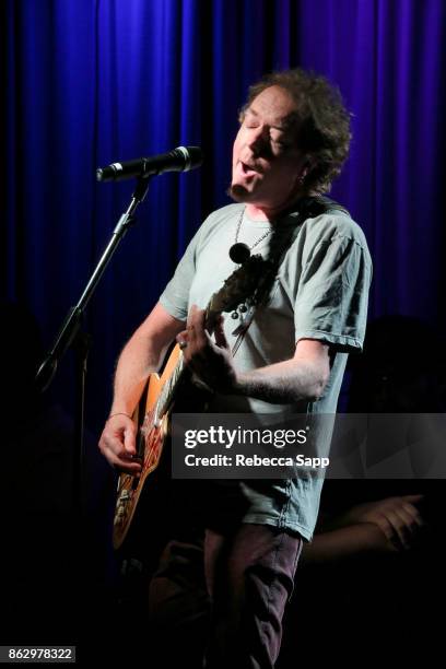Dave Bassett performs at Chart Toppers: Songwriters/Producers In-The-Round Featuring Busbee, Dave Bassett, Warren "Oak" Felder, And Teddy Geiger at...