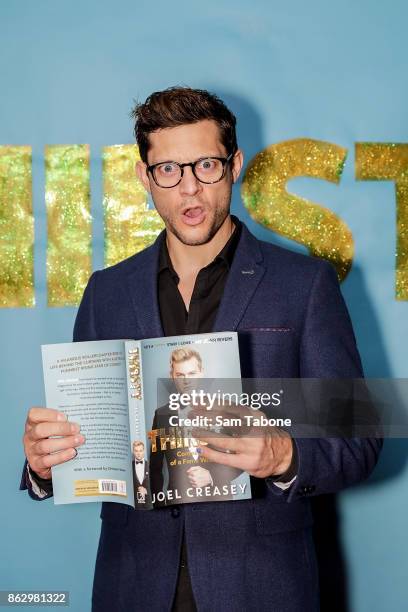 Rob Mills during the launch of Joel Creasey's memoir 'THIRSTY: Confessions of a Fame Whore' on October 19, 2017 in Melbourne, Australia.