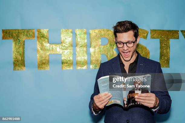 Rob Mills during the launch of Joel Creasey's memoir 'THIRSTY: Confessions of a Fame Whore' on October 19, 2017 in Melbourne, Australia.