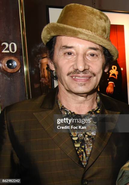 Albert Grintuch attends the Simon Bocanegra And Philippe Morillon : Exhibition At la Galerie Du Passage Pierre Passebon on October 18, 2017 in Paris,...