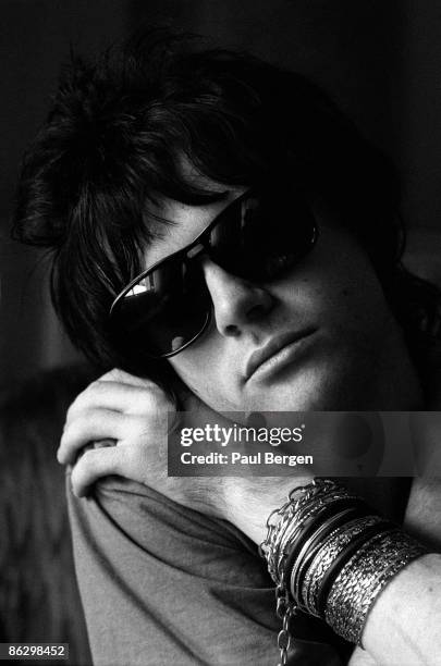 Manic Street Preachers guitarist, Richey Edwards posed in Amsterdam, Holland on March 23 1992