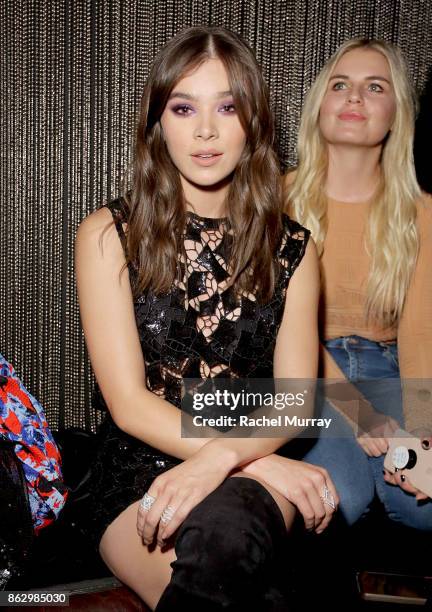 Hailee Steinfeld attends 'Believer' Spirit Day Concert presented by Justin Tranter and GLAAD at Sayer's Club on October 18, 2017 in Los Angeles,...