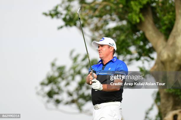 Scott Hend of Australia pictured during the first round of the Macao Open 2017 at Macau Golf and Country Club on October 19, 2017 in Macau, Macau.