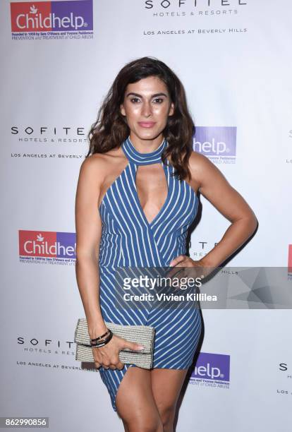 Shawna Craig attends Childhelp Hollywood Heroes on October 18, 2017 in Beverly Hills, California.