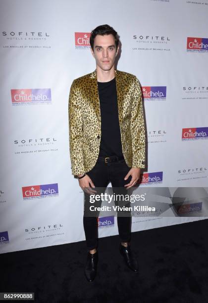 Josh Beech attends Childhelp Hollywood Heroes on October 18, 2017 in Beverly Hills, California.