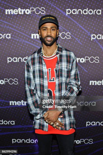 Big Sean performs at MetroPCS Presents Sounds Of Chicago, Powered By Pandora on October 18, 2017 in Chicago, Illinois.