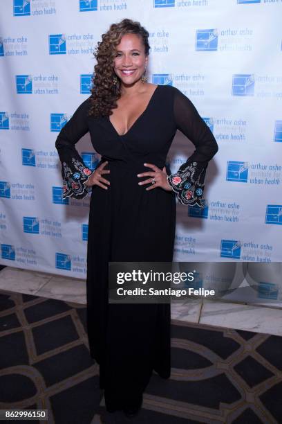 Yvonna Kopacz Wright attends the 23rd Annual Black Tie & Sneakers Gala Benefiting The Arthur Ashe Institute For Urban Health at the Grand Hyatt on...