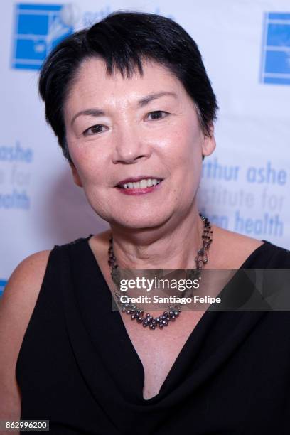 Kathy Hirata Chin attends the 23rd Annual Black Tie & Sneakers Gala Benefiting The Arthur Ashe Institute For Urban Health at the Grand Hyatt on...