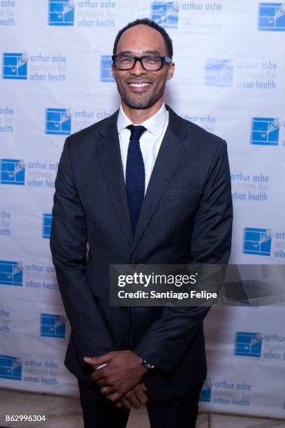 Robert Gore attends the 23rd Annual Black Tie & Sneakers Gala Benefiting The Arthur Ashe Institute For Urban Health at the Grand Hyatt on October 18,...