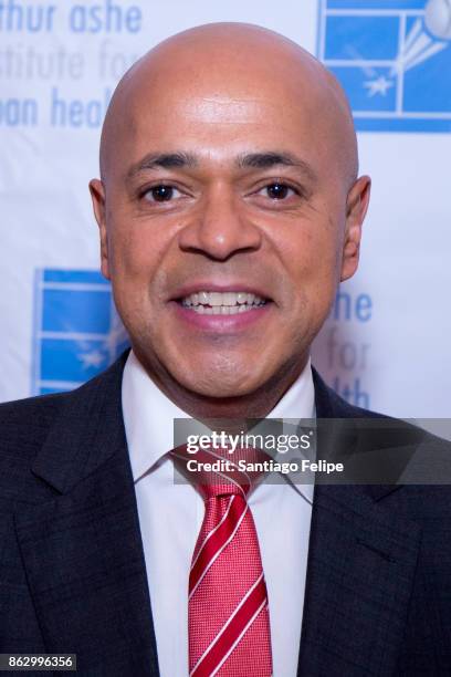 David Ushery attends the 23rd Annual Black Tie & Sneakers Gala Benefiting The Arthur Ashe Institute For Urban Health at the Grand Hyatt on October...