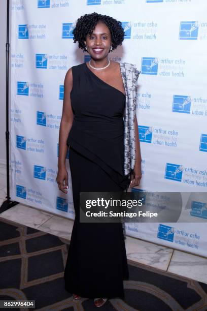 Dr. Marilyn A. Fraser attends the 23rd Annual Black Tie & Sneakers Gala Benefiting The Arthur Ashe Institute For Urban Health at the Grand Hyatt on...