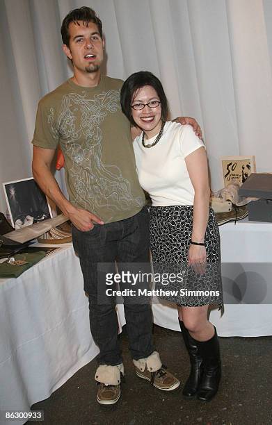 Nick Hexum at the Hush Puppies booth during the 50th Annual Grammy Awards - Grammy Style Studio - Day 4 on February 9, 2008 in Los Angeles,...