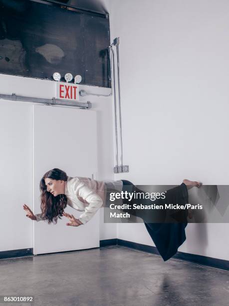 Performance artist Marina Abramovic is photographed for Paris Match on August 31, 2017 in New York City.