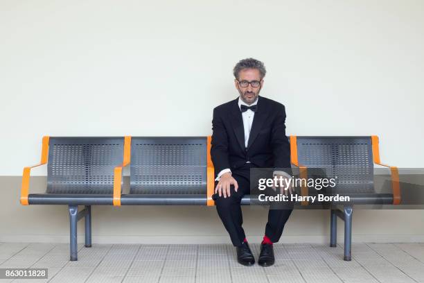 Comedian, writer and presenter, David Baddiel is photographed for the Sunday Times magazine on June 24, 2013 in London, England.