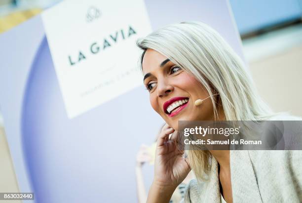 Nerea Garmendia attends the '#Doityourselfie' Masterclass in Madrid on October 19, 2017 in Madrid, Spain.