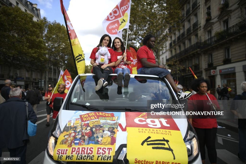 FRANCE-POLITICS-LABOUR-UNION