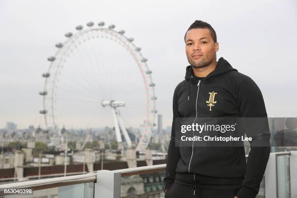 Joe "Juggernaunt" Joyce poses for the camera during the Hayemaker Ringstar Fight Night Weigh In at Park Plaza Westminster Bridge London on October...