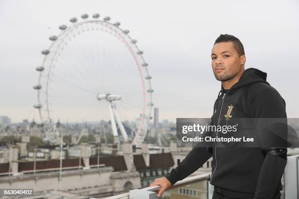 Joe "Juggernaunt" Joyce poses for the camera during the Hayemaker Ringstar Fight Night Weigh In at Park Plaza Westminster Bridge London on October...