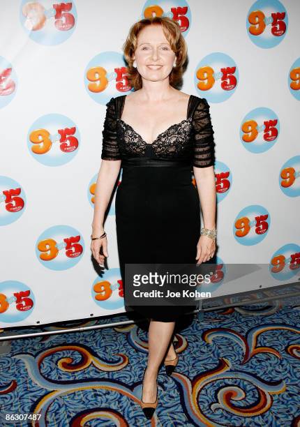 Actress Kate Burton attends the "9 to 5: The Musical" Broadway opening night party at the Marriott Marquis on April 30, 2009 in New York City.
