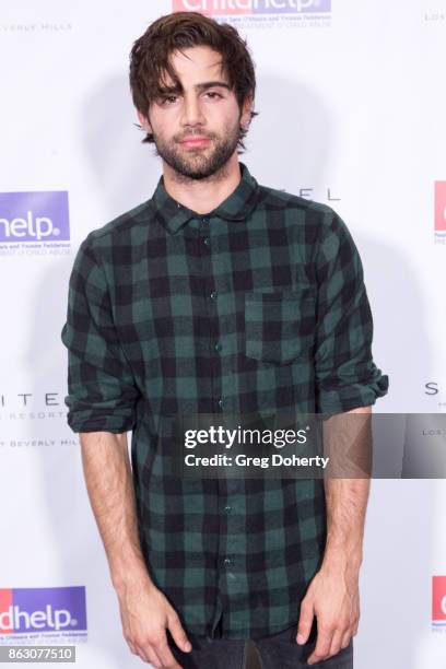 Actor Max Ehrich arrives for the Childhelp Hosts An Evening Celebrating Hollywood Heroes at Riviera 31 on October 18, 2017 in Beverly Hills,...