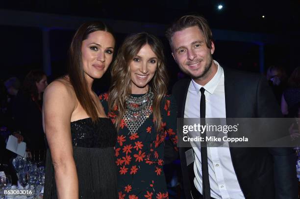 Actress and Save the Children Trustee Jennifer Garner, Genevieve Tedder, and Grammy-winning Songwriter and Producer Ryan Tedder attend the 5th Annual...