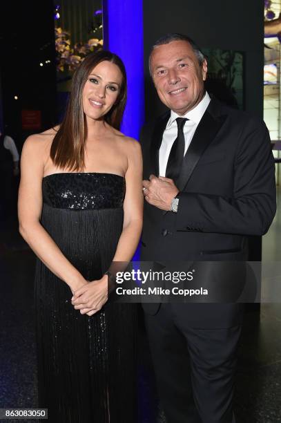 Actress and Save the Children Trustee Jennifer Garner and and Bvlgari Group CEO Jean-Christophe Babin attend the 5th Annual Save the Children...