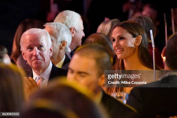 Former Vice President Joe Biden and Actress and Save the Children Trustee Jennifer Garner attend the 5th Annual Save the Children Illumination Gala...