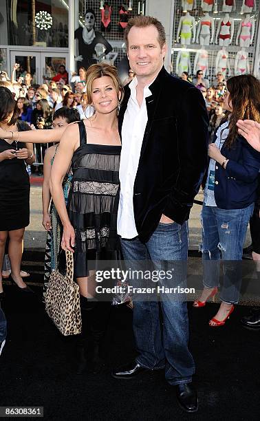 Actor Jack Coleman and Beth Toussaint, arrive at the Premiere Of Paramount's "Star Trek" on April 30, 2009 at Grauman�s Chinese Theatre, Hollywood,...