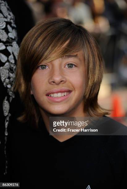 Actor Jimmy Bennett arrives at the Premiere Of Paramount's "Star Trek" on April 30, 2009 at Grauman�s Chinese Theatre, Hollywood, California.
