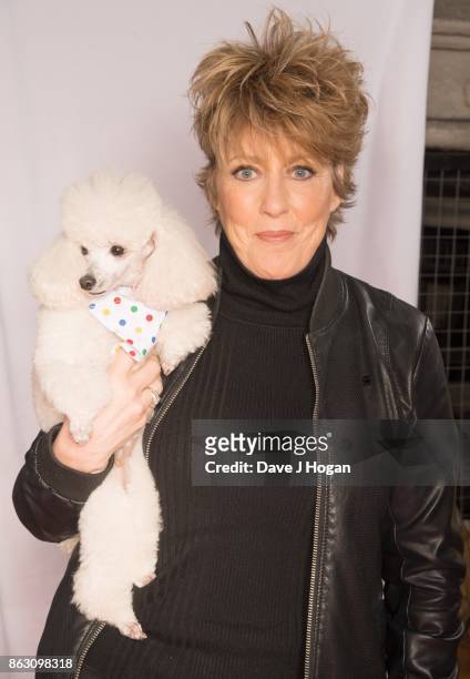 Little P with Katrina Leskanich pictured at BBC Children in Need Rocks the 80s at SSE Arena on October 19, 2017 in London, England.