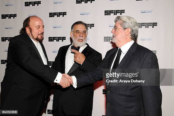 Recipient of the Kanbar Award, Writer James Toback, Recipient of the Founder's Directing Award, Director Francis Ford Coppola and Writer, Producer...