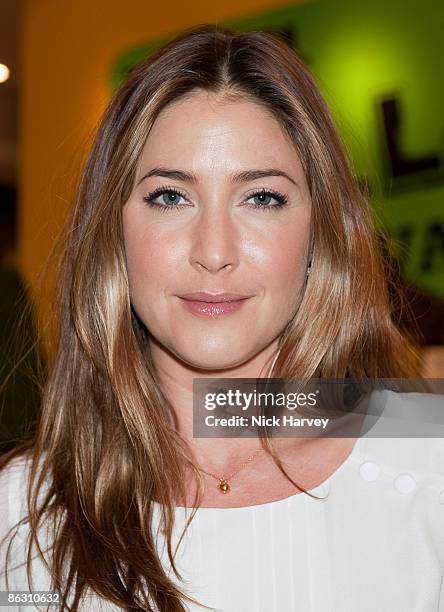 Lisa Snowdon attends Selfridges' 100th birthday party at Selfridges on April 30, 2009 in London, England.