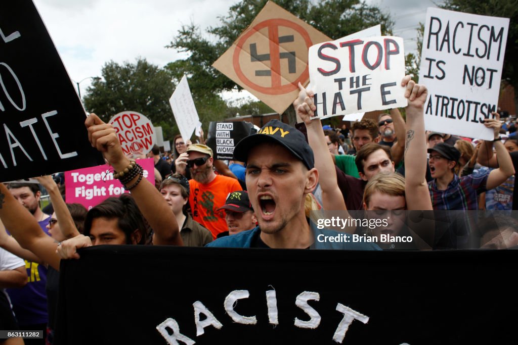 Tensions High As Alt-Right Activist Richard Spencer Visits U. Florida Campus