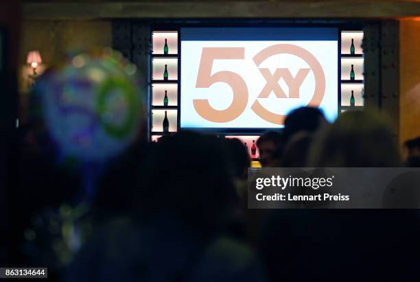 Atmosphere during the 'Aktenzeichen XY... Ungeloest' 50th anniversary celebration at Park Cafe on October 19, 2017 in Munich, Germany.