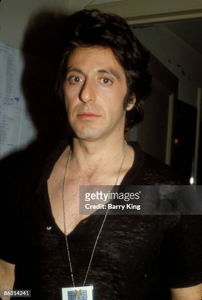 Al Pacino at "Night of 100 Stars" in New York City.