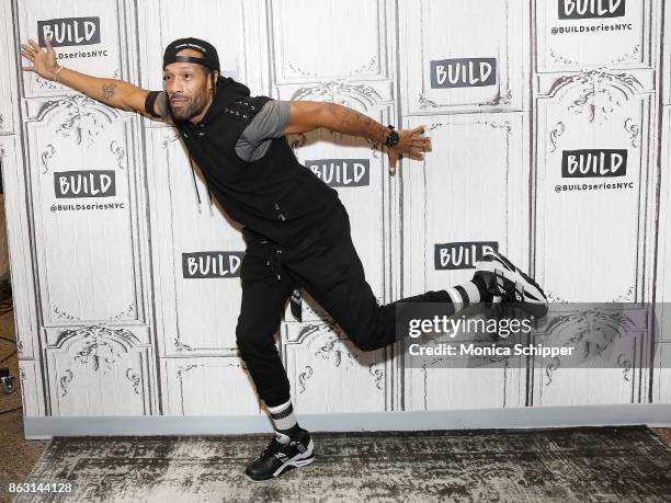 Rapper Redman discusses the show "Scared Famous" at Build Studio on October 19, 2017 in New York City.