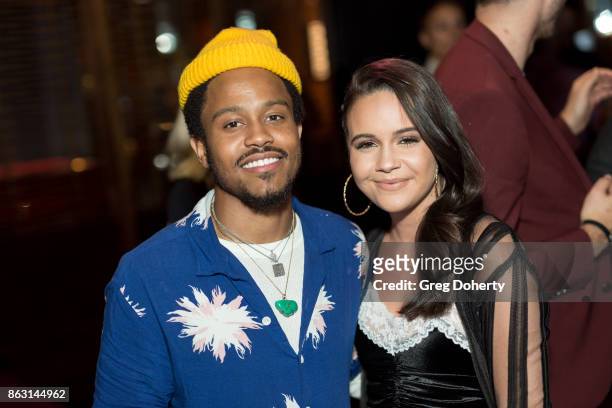 Buttercream and Singer Bea Miller attend the Childhelp Hosts An Evening Celebrating Hollywood Heroes at Riviera 31 on October 18, 2017 in Beverly...
