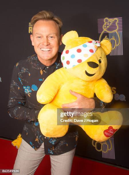 Is pictured at BBC Children in Need Rocks the 80s at SSE Arena on October 19, 2017 in London, England.