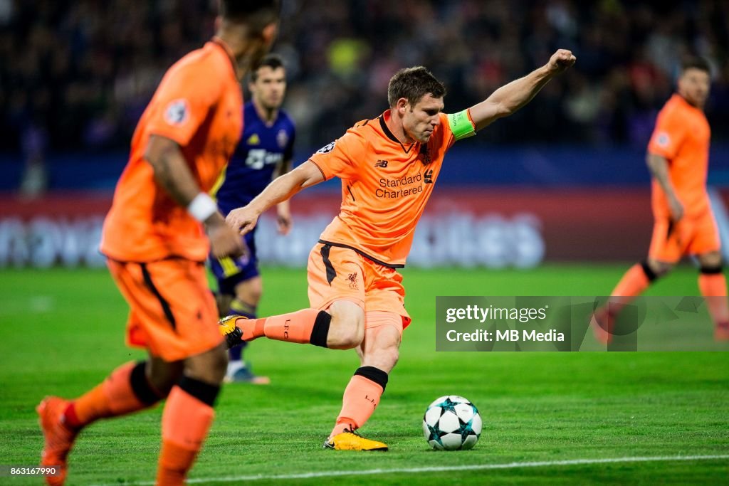 NK Maribor vs Liverpool - UEFA Champions League 2017/18