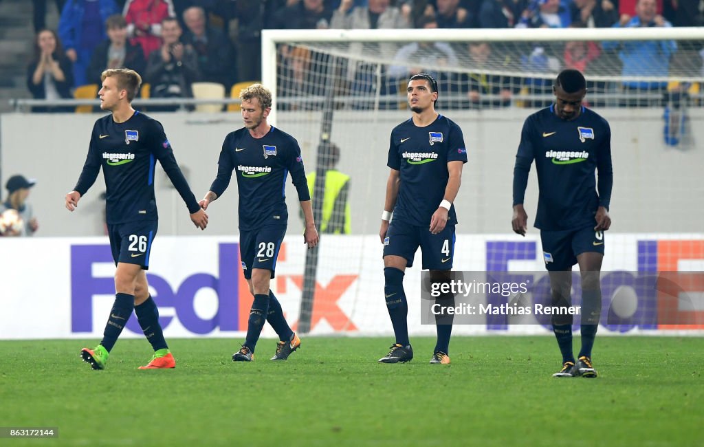 Zorya Luhansk v Hertha BSC - Europa League