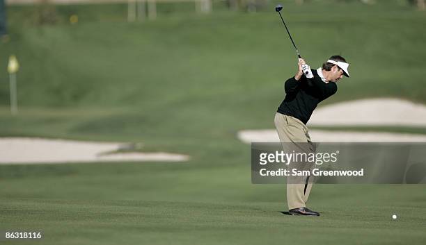 Paul Azinger during the fourth round of the Bob Hope Chrysler Classic held at The Classic Club in Palm Desert, California on Saturday, January 21,...
