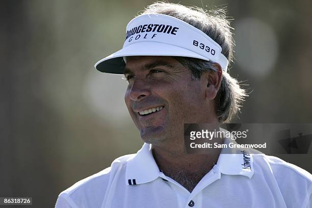 Fred Couples during the final round of the Franklin Templeton Shark Shootout held on the Tiburon course at the Ritz-Carlton Golf Resort in Naples,...