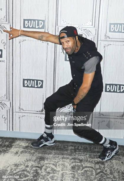 Rapper Redman attends Build to discuss the show "Scared Famous" at Build Studio on October 19, 2017 in New York City.