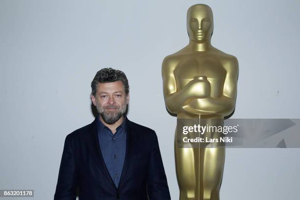 Director Andy Serkis attends The Academy of Motion Picture Arts & Sciences official academy screening of Breathe at the MOMA Celeste Bartos Theater...