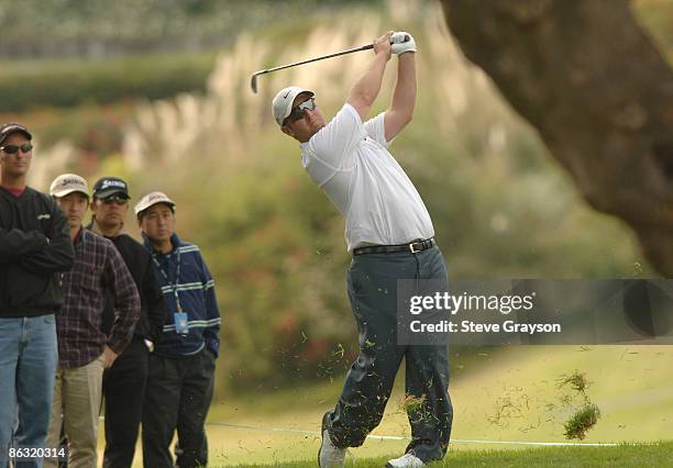 David Duval in action during the first round of the 2006 Nissan Open, Presented by Countrywide at Riviera Country Club in Pacific Palisades,...