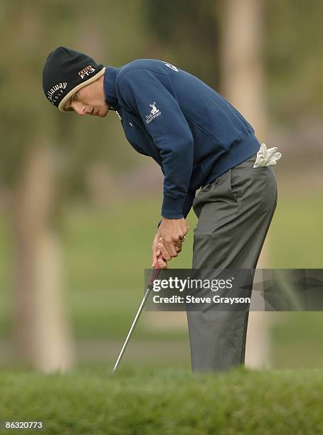 Charles Howell III in action during the first round of the 2006 Nissan Open, Presented by Countrywide at Riviera Country Club in Pacific Palisades,...