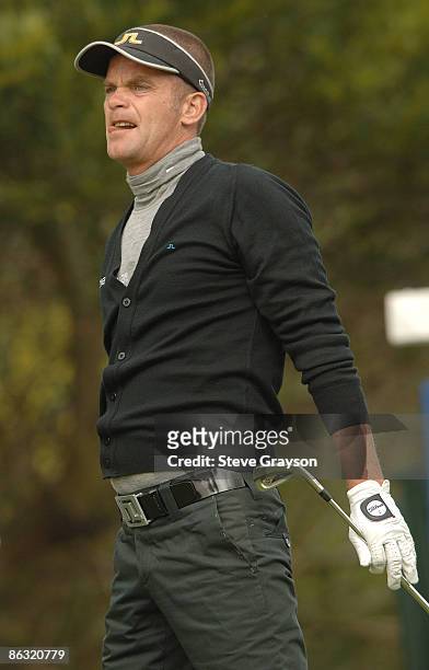 Jesper Parnevik in action during the first round of the 2006 Nissan Open, Presented by Countrywide at Riviera Country Club in Pacific Palisades,...