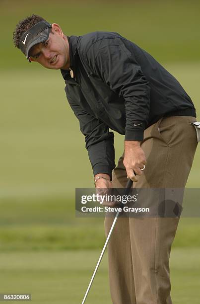 Rory Sabbatini in action during the first round of the 2006 Nissan Open, Presented by Countrywide at Riviera Country Club in Pacific Palisades,...